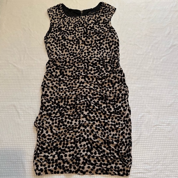 Just Taylor Leopard Dress Size 8 - Picture 2 of 7
